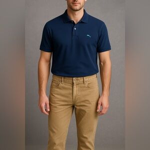 Tommy Bahama Khaki Flat Front Pants - Size 33x30